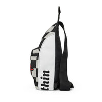 Checkerboard Sling Bag — Crossbody for Streetwear & Everyday Carry