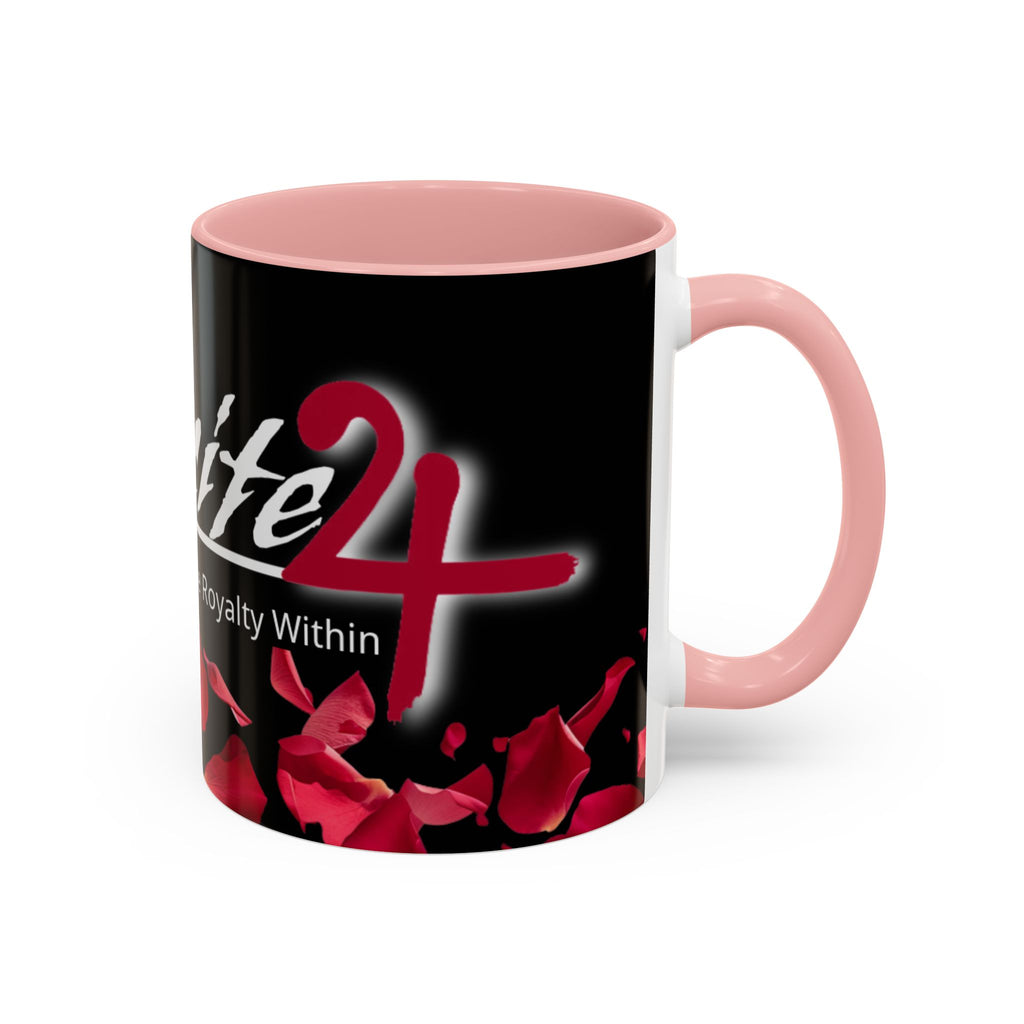 Exquisite 24 Rose Coffee Mug — 'Feel The Royalty Within' (11/15oz)