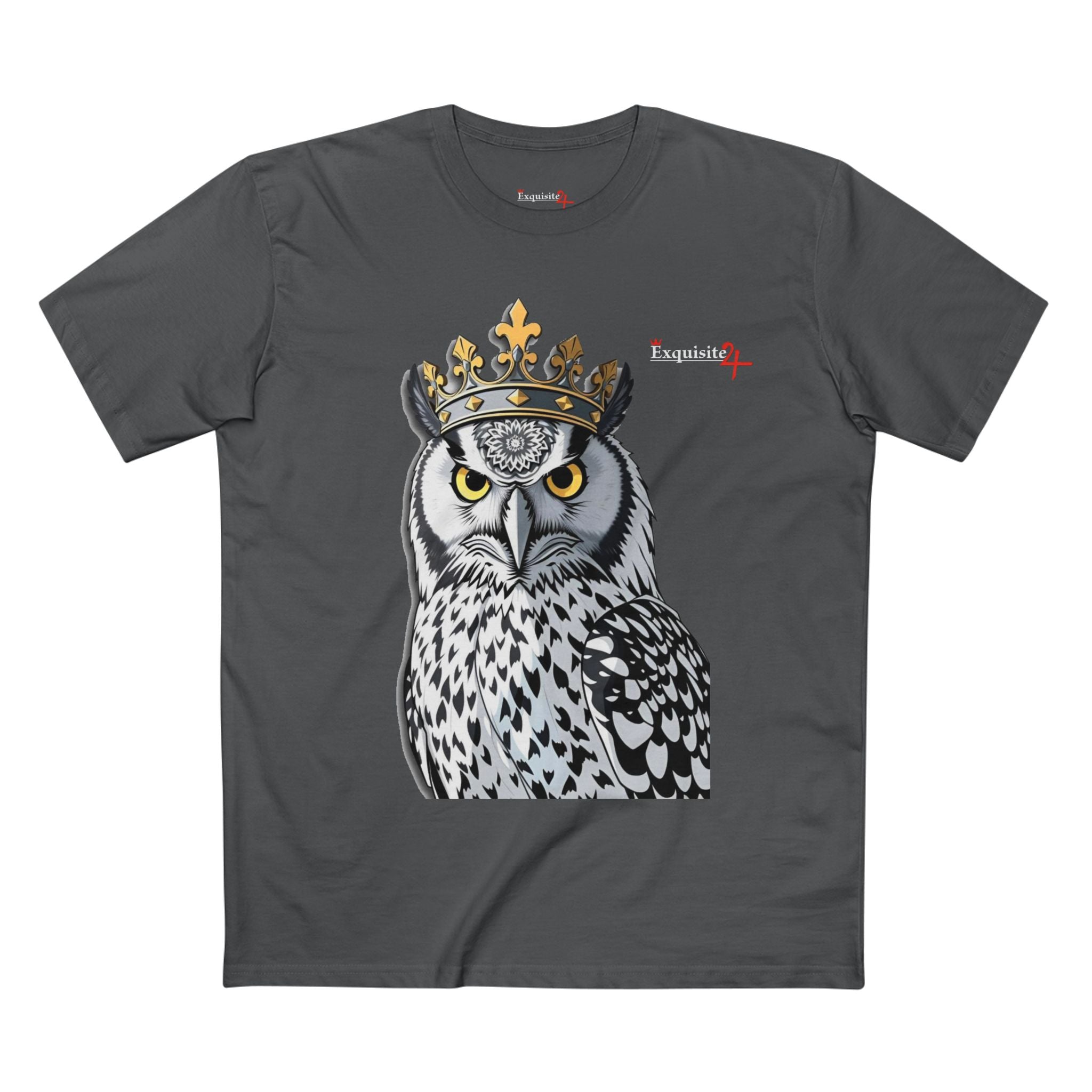 White Crowned Owl Graphic Tee