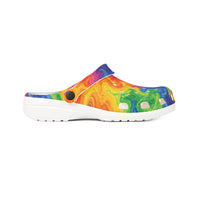 Tie-Dye Rainbow EVA Foam Clogs