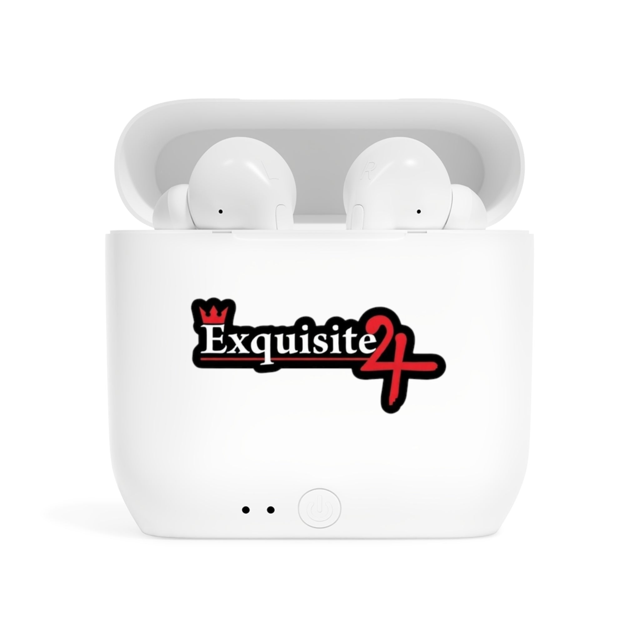 Wireless Earbuds Case — 'Exquisite 24' Logo Charging Case