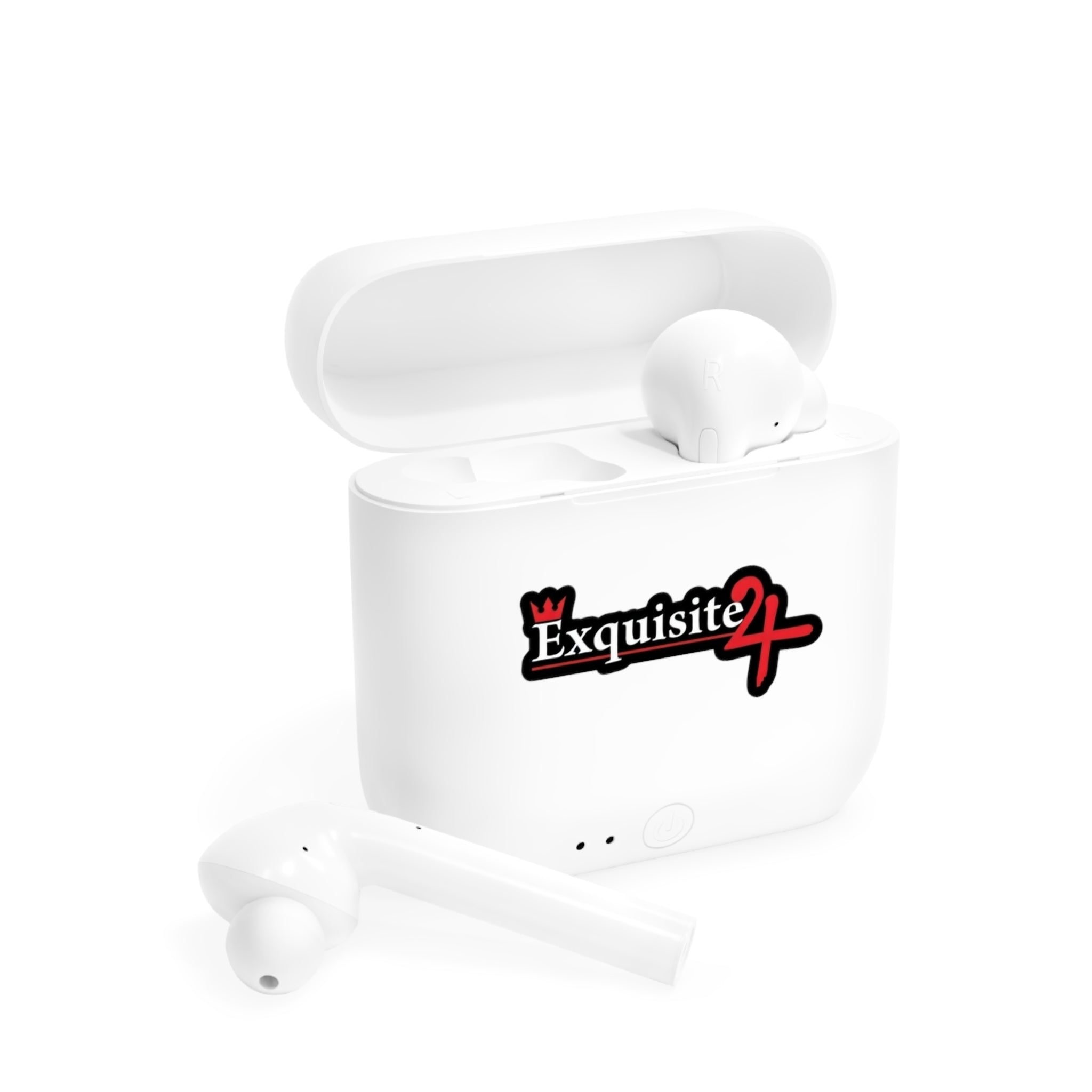 Wireless Earbuds Case — 'Exquisite 24' Logo Charging Case