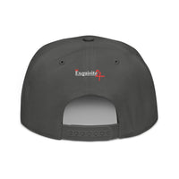 Exquisite 24 VIBES ONLY Embroidered Snapback Hat — Vintage Script Logo Streetwear Cap