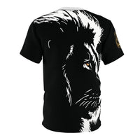 Lion Profile Monochrome Graphic Tee